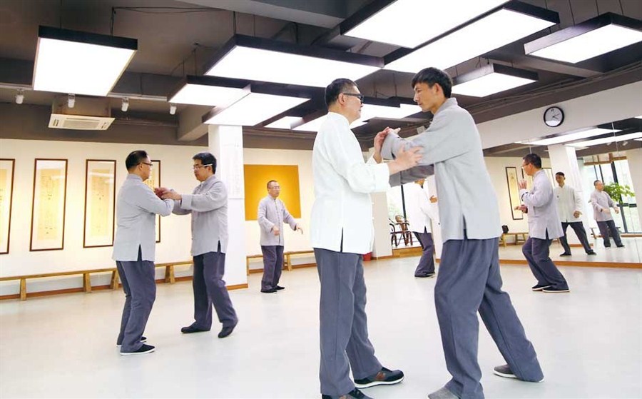 Spring is the season for sharpening your Kung Fu. Source: Shanghai Daily.